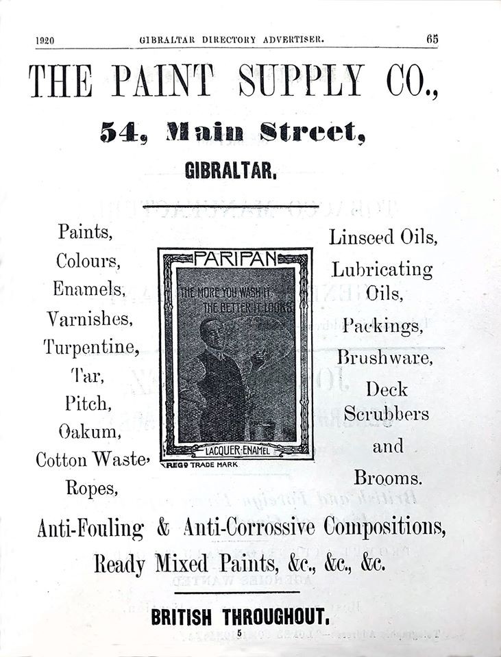 Historical Notes from our Archive The Paint Supply Co